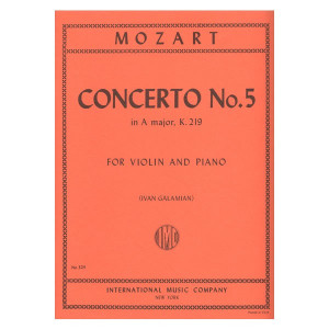 Concerto No. 5 in A Major for Violin and Piano (Mozart)