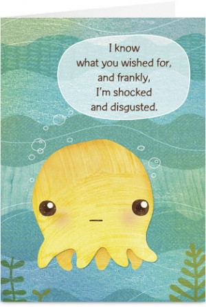 Shocked and Disgusted Funny Love Greeting Card