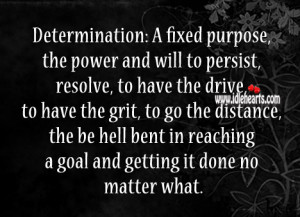 quotes about determination and goals