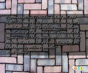 Rosemary Clarke Middle School will add eight