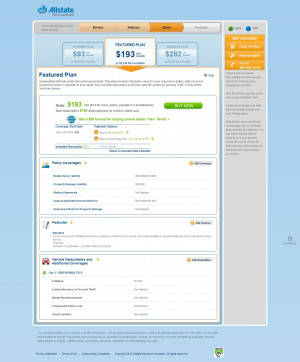 Allstate Quote Preview