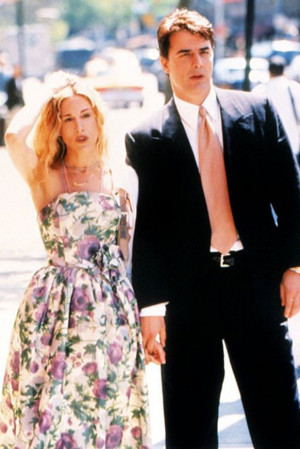 Carrie Bradshaw and Big...proof that true love always finds you...even ...