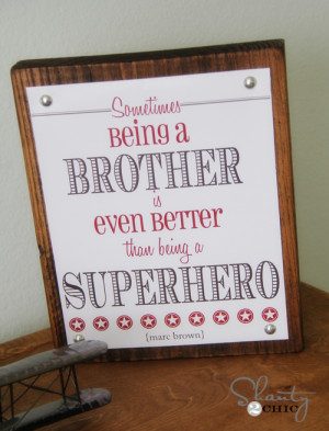 Pretty simple! And, I think it’s the perfect addition to his room…