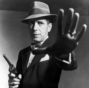 Photo: STOP! Philip Marlowe quotes: “I hope the sergeant never ...