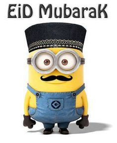 Eid Mubarak from Minions :D