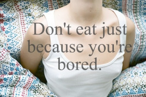 lame excuse for eating