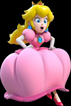 File:Princess Peach Artwork (alt) - Super Mario 3D World.png