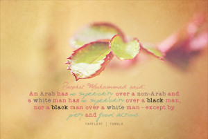 No racism in Islam