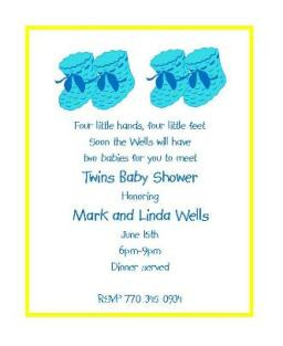 Baby and Children Adoption Shower Invitations