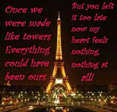 This song makes my heart hurt More