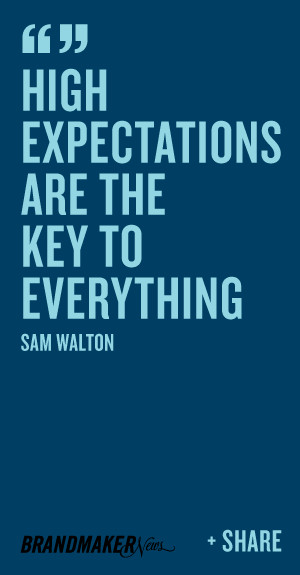 High Expectations Quotes. QuotesGram