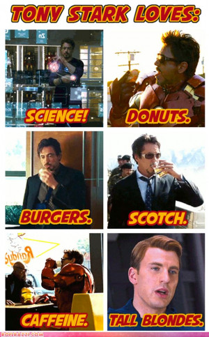 Tony Stark Funny Quotes