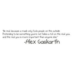 ... . Live by this! Alex Gaskarth is the vocalist from All Time Low. More
