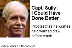 Insane with a Captain Sully Quotes rubric