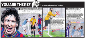 ... Hackett and Paul Trevillion, You Are the Ref (Lionel Messi, 2010