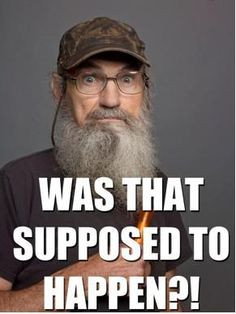 Manly Man Humor: Duck Dynasty quote Re the Super Bowl game blackout ...