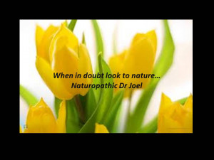 When In Doubt Look To Nature…