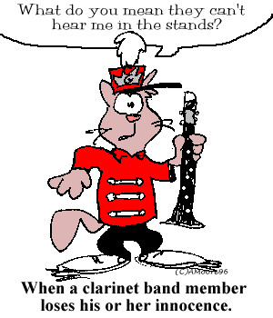 Clarinet comic Image