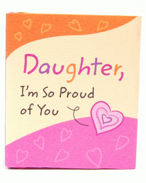 daughter i m so proud of you mini book daughter i m so proud of you ...