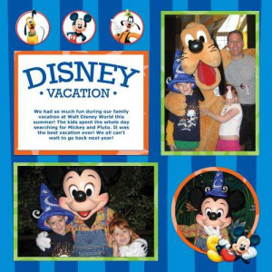 Funny Disney Vacation Quotes Scrapbook Gallery Image