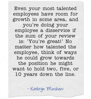 ... want to hold two, five, or 10 years down the line. – Kathryn Minshew