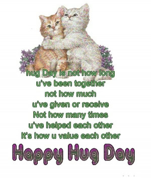 Happy Hug Day Quote