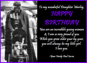 Happy Birthday Dad From Daughter Quotes Happy Birthday Dad From