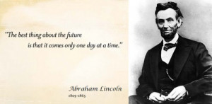 Patriotic Makeover] #AbrahamLincoln The best thing about the future ...