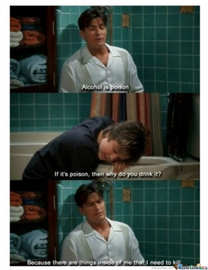 Why was Charlie Sheen such a good actor in Two and a Half Men?