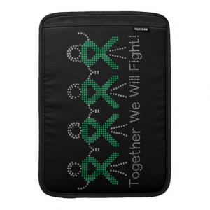 Liver Cancer Together We Will Fight MacBook Sleeve