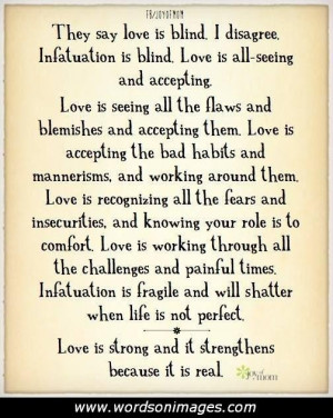 Love is blind quotes