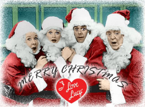 TV I Love Lucy Merry Christmas Image