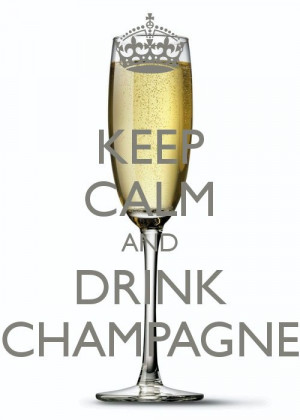 drink champagne