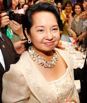 photo dated November 13 2009 shows president Gloria Macapagal Arroyo