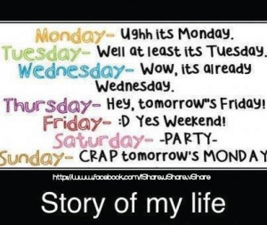 Story of my life funny love quote