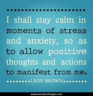 Positive affirmations