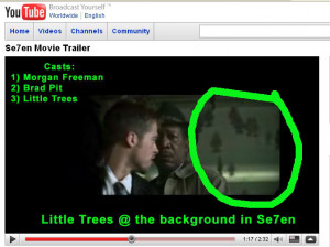 Little Treesreg in Se7en The Movie Image
