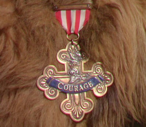 Close up of Medal-Badge - Legion of Courage