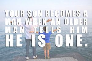 Father And Son Quotes Father son ocean