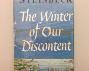The Winter of Our Discontent - John Steinbeck classic 1961 book club ...