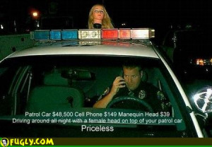 Funny Pics Priceless Police Car