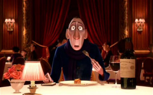 Discerning diner: Anton Ego in the film Ratatouille