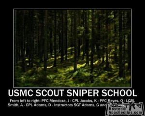 scout sniper school hahaTne Marines, Snipers Schools, Scouts Snipers ...