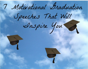 graduation speeches