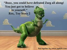 Toy Story 2 Picture Quote about Believing In Yourself! Find some more ...