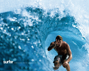 Andy Irons inside a wave. Photo by Jason Childs