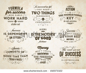 Set of Quotes Typographical Posters, Vector Design. Motivational ...