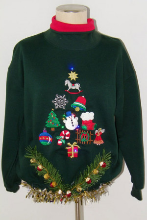 12 Ugly, Funny & Tacky Christmas Lighted Sweater Vest Patterns ...