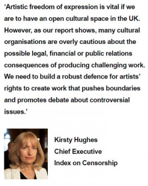 ... the offensive – defending artistic freedom of expression in the UK