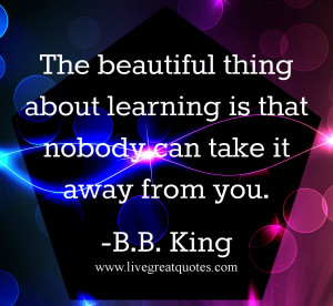 Quote About Learning Quotes